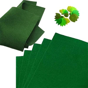 A4 Size Sheet Pack of 20 Bright Multicolor Stiff Felt 1mm Thick Paper for Craft - Picture 1 of 293
