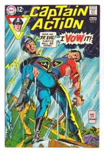CAPTAIN ACTION 3 ( VF+)GIL KANE, WALLY WOOD  (FREE SHIPPING)* - Picture 1 of 1