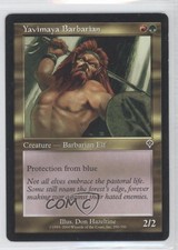 2000 Magic: The Gathering - Invasion Yavimaya Barbarian #290 0a0