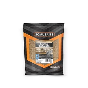 Alimentador de pellets SONUBAITS 2mm Método Stiki CARAMELO SALADO 650g (16,91 EUR/kg) - Imagen 1 de 1
