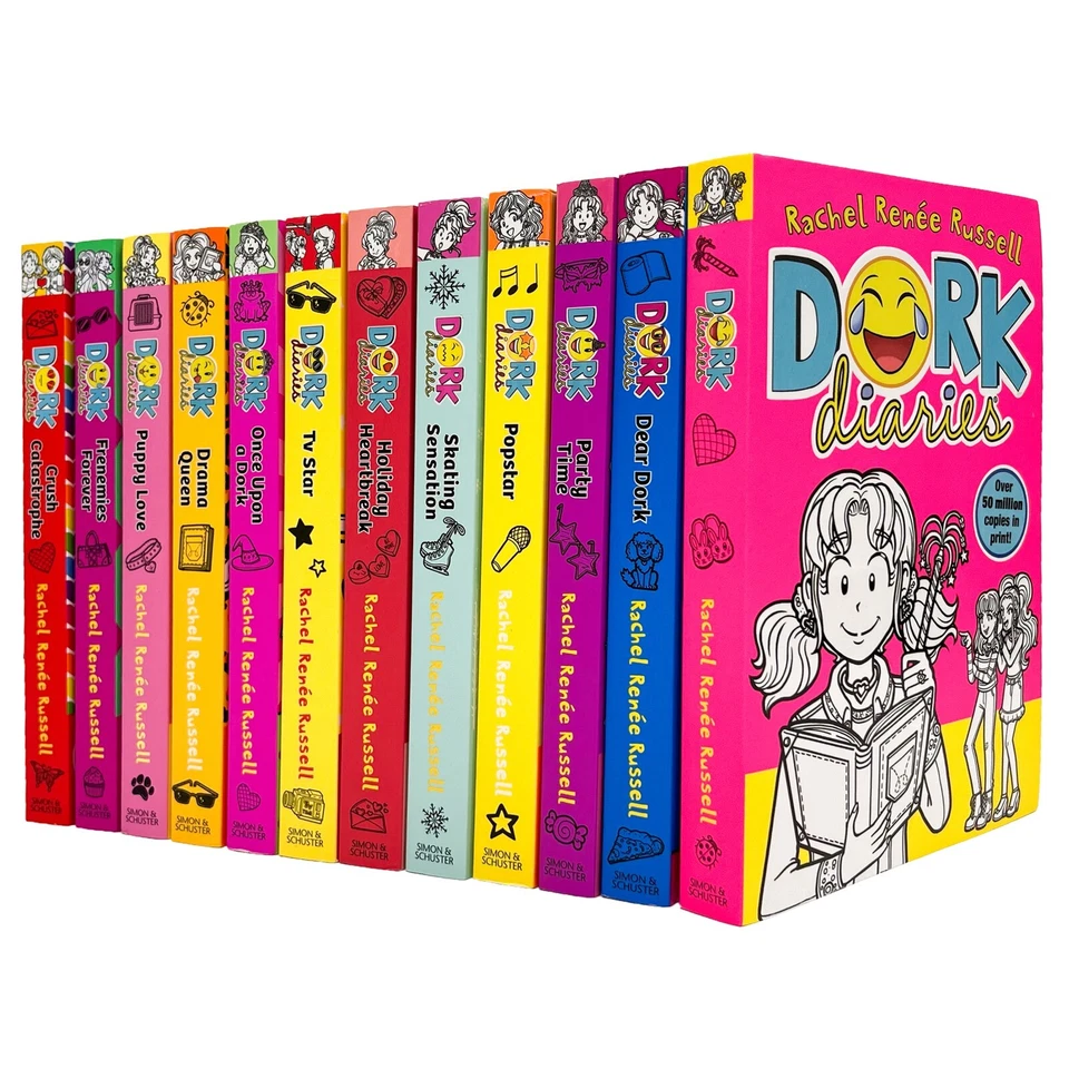 Dork Diaries Series 12 Books Collection Set By Rachel Renee Russell  Puppy Love - Image 1 of 1
