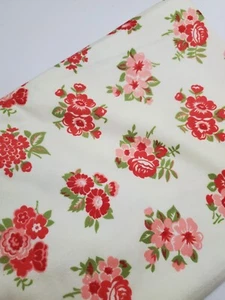 Bonnie & Camille Fabric Marmalade Moda Flannel Retro Floral Quilt FAT QUARTER - Picture 1 of 2
