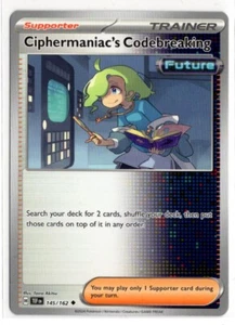 Pokemon Temporal Forces 145/162 Ciphermaniac's Codebreaking - Picture 1 of 1
