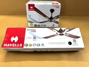 Havells 1200mm Leganza ES 4B Ceiling Fan | Best fan in 4 Blade | 220V+ Free Ship - Picture 1 of 14