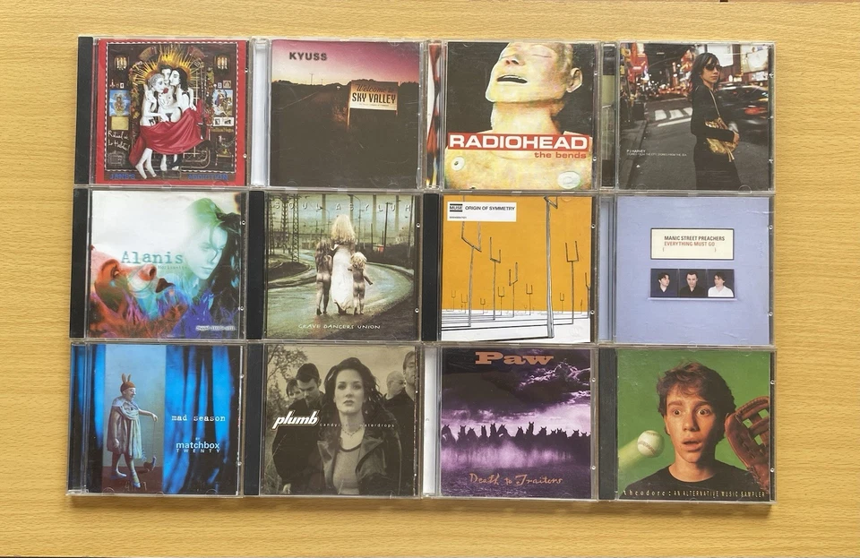 Alternative/Grunge CDs - Jane's Addiction, Kyuss, PJ Harvey, Radiohead, Muse - Image 1 of 4
