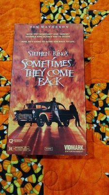 Sometimes They Come Back VHS Tape 1994 Horror 90s Stephen King Classic - Image 1 of 4
