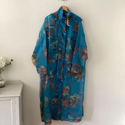 Chaqueta multicolor floral de organza Adidas Ivy Park para dama nueva con etiquetas, Beyoncé, talla XL Foto 1 de 4