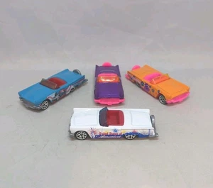 Matchbox Mb57 FORD THUNDERBIRD T BIRD convertibles Lot of 4x RARER 5 Pack issues - Picture 1 of 5