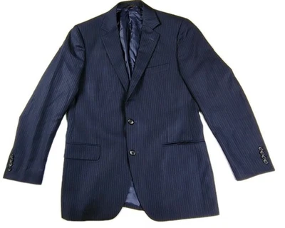 Brooks Brothers 1818 Milano Vitale Barberis Canonico 40R Wool Blazer Jacket Navy - Image 1 of 4