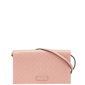 GUCCI Micro Guccisima Shoulder Wallet Purse 466507 Women 【Used】 - Picture 1 of 11
