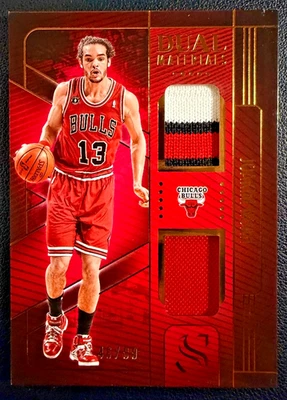 JOAKIM NOAH 2024-25 Panini Silhouette Doble Juego Usado Parches Bronce 46/99 Foto 1 de 2