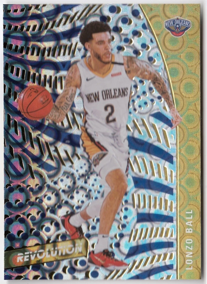 2020-21 Panini Revolution Groove Parallel LONZO BALL #31 New Orleans Pelicans - Image 1 of 1