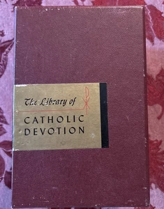 Library of Catholic Devotion Prayer Book + Life of Christ Set of 2 1954 - Foto 1 di 6