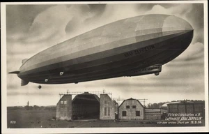 Postal Friedrichshafen am Bodensee, dirigible LZ 127 Graf Zeppelin... - 3609345 - Imagen 1 de 2