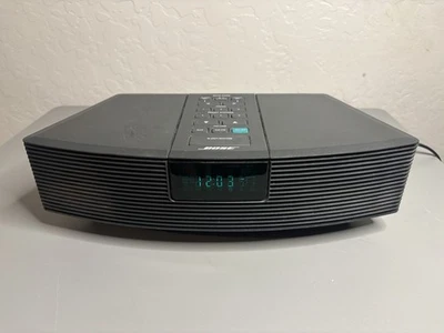 Bose Wave Radio Original Music System AWR1-1W AM/FM Alarm Clock TESTED NO REMOTE - Image 1 of 4