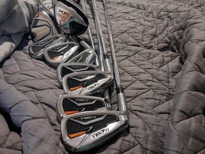 Left Honma Tour World TW747P iron set,hybrids.5-11.3,5.T World.Stiff - Image 1 of 4