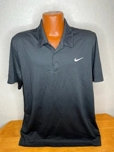 Camisa polo/golf para hombre Nike Golf Dri Fit S/S XL extra grande negra poliéster - Imagen 1 de 5