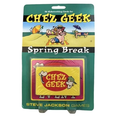 Chez Geek Spring Break Expansion Pack Steve Jackson Games SJG1384 NEW - Image 1 of 4