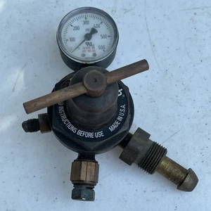 TurboTorch Brass -500-580 Professional Purging Regulator Inert Gas (untested) B - Picture 1 of 14