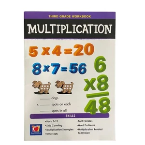 Division Workbook for Ages 5–9 | Easy Maths Practice for Year 1–3 - Picture 1 of 5