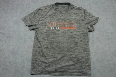 Auburn Tigers Shirt Mens Large Gray NCAA College Football Tee Athletic Heather - Image 1 of 4