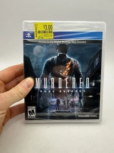 Murdered: Soul Suspect (Sony PS3, 2014) Brand New Factory Sealed - Picture 1 of 6