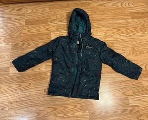 Columbia Winter Jacket Coat Youth Unisex Green Size XS 6/7 - Picture 1 of 7
