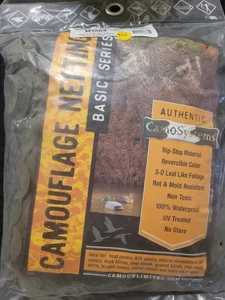 Camouflage Netting Basic Series Ultra-Lite Camo Net GRN/BRN 8' X 20' CamoSystems - Picture 1 of 3