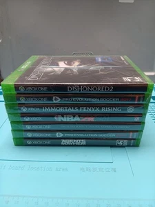 6x Sealed Xbox series X / Xbox One New Lot +1 Immortals NBA Dishonored  - Picture 1 of 3