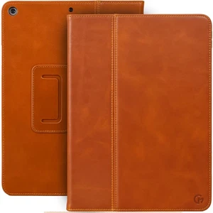 Real Leather Case Compatible with iPad 10.2” 7th/8th/9th Gen (2019/2020/2021)... - Picture 1 of 9