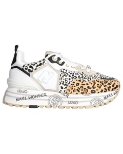 Zapatos Liu Jo Maxi Wonder 01 Zapatillas Deportivas Mujer Cuero Multicolor - Imagen 1 de 5