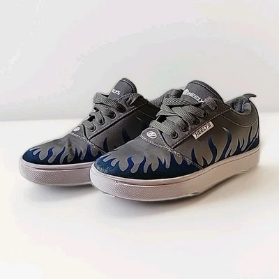 Zapato de Skate Heelys con Ruedas Azul Llama Talla 6 Juvenil/Ruedas Giran Genial Foto 1 de 4