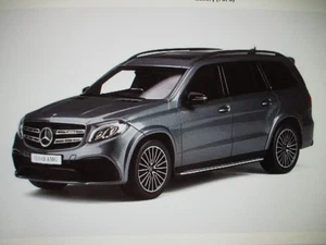 GT Spirit Mercedes-Benz GLS 63 AMG 1/18 Gray Metallic Resin Model Rare Sold Out - Picture 1 of 13