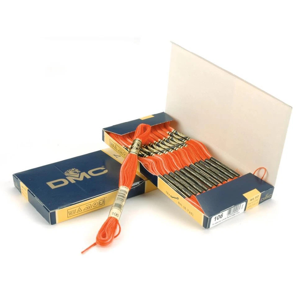 DMC Stranded Cotton Embroidery Thread (Variegated Shades - #048 - #125) - Image 1 of 1