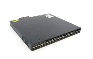 Cisco Catalyst 3650 WS-C3650-48PS-S 48 Port PoE+ 4 X 1G 48 Port PoE Switch - Afbeelding 1 van 1