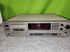 SONY PCM-2300 Illuminated bay DAT Player Recorder Deck UnTEST - Picture 1 of 9