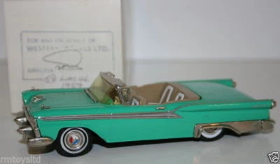 WESTERN MODELS MIKE STEPHENS 1st PROTOTYPE - WMS46 - 1959 FORD GALAXIE - GREEN - Image 1 of 3