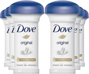 Dove Original, Fungo deodorante crema anti-traspirante, 50 ml, confezione da 6 - Foto 1 di 1