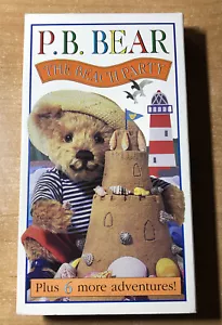 P.B. Bear The Beach Party + 6 More Adventures VHS - Picture 1 of 6