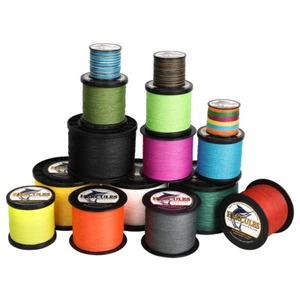 HERCULES 2000M 4 Strands 15 Different Colour 6lb 8lb 10-100LB Braid Fishing Line - Picture 1 of 27