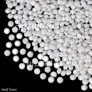 Lote de 100 piezas de ópalo blanco precioso australiano natural de 2,20 mm de... - Imagen 1 de 7