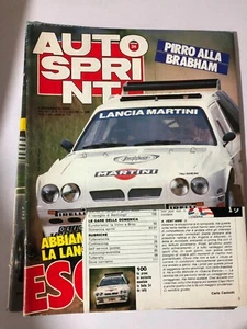 1985 Auto Sprint Magazine No.24 Pyrrrhus alla Brabham (Cut Cover) - Picture 1 of 1