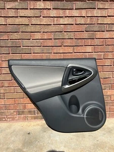 2012 TOYOTA RAV4 LEFT LH REAR DOOR TRIM PANEL 54A - Picture 1 of 10