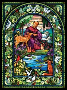 Counted Cross Stitch Pattern Embroidery Chart Needlework DIY - St. Francis - Picture 1 of 2