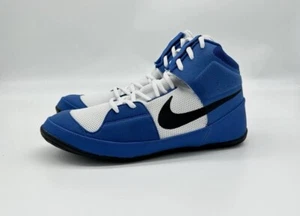 Nike Fury Men's Size 12 Wrestling Shoes MMA Combat Royal Blue AO2416-401 - Picture 1 of 7