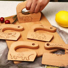 Wooden Knife Kids Cooking Toys Safe Knives Cutting Fruit Vegetable Chopper~