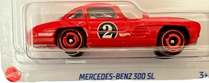 NEW RED Mercedes -Benz 300 SL Redline Retro Racer Diecast Gnn25 2019 '20 1186MJ. - Picture 1 of 4