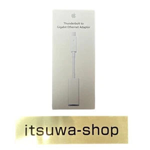 [NEW] MD463ZMA Official Apple Adapter Thunderbolt Ethernet/ 4547597800850 - Afbeelding 1 van 4