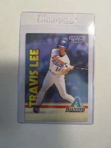 1999 TRAVIS LEE - Starting Lineup Card SLU ARIZONA DIAMONDBACKS - Picture 1 of 1