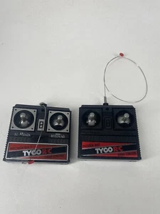 Vintage Tyco Precision Built R/C MHz CONTROL ONLY Transmitter Lot of 2 - Picture 1 of 2